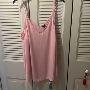 Torrid Pink V Neck Camisole.